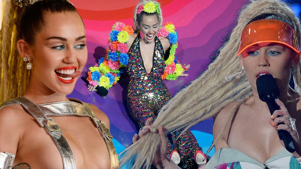 Miley Cyrus As Nicki Minaj