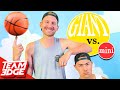 Giant Guys vs Mini Guys Sports Challenge!! (⚽⚾Crazy Sports?...