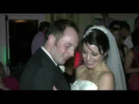 Natalie Scott's first dance The wedding was held at Pendennis Castle 