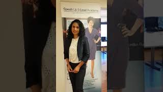 Speak Up Masterclass - Testimonial Zalina Walchli
