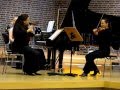 Bohuslav Martinu . Trio für Flöte, Viola ( Cello) und Piano. 1.Satz, 2.Satz- Teil