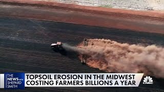 Isaac Larsen says oil erosion hits farmers in the midwest, costs billions annually