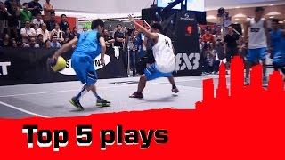 Top 5 Plays - 2014 FIBA 3x3 World Tour - Manila Masters