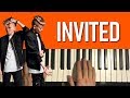 HOW TO PLAY - Marcus & Martinus - Invited (Piano Tutorial Lesson)
