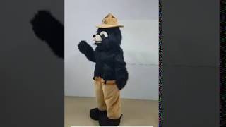 Adult Black Bear mascot costume -Adult Black Bear mascot costume