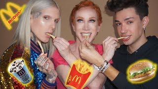 Nasty Mcdonalds Mukbang Feat. Kathy Griffin & James Charles