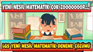 Lgs Matemati̇k Deneme Çözümleri̇ Yeni̇ Nesi̇l Matemati̇k Sorulari, Newton Yayinlari Kondüsyon Deneme 21