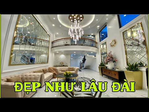Bán nhà Gò Vấp | Lâu Đài Tình Ái Góc 2MT rộng 5M thiết kế thoáng mát sang trọng nội thất cao cấp
