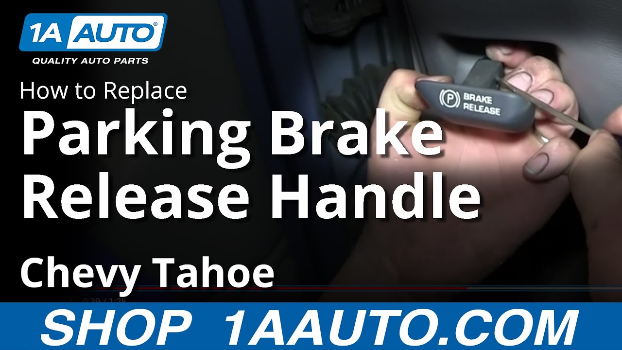 How To Install Replace Fix Broken Parking Brake Handle 199699 Chevy