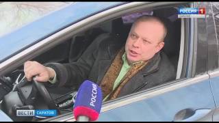 Видео Участок дороги по улице 2-я Садовая превратился в ловушку от gtrkSaratov, 2-я Садовая улица, Саратов, Россия