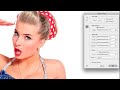 1950's Pin Up in Photoshop
