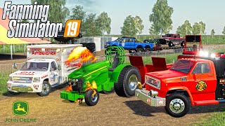 Pulling Tractor Engine Blows Up? Roleplay Farming Simulator 2019