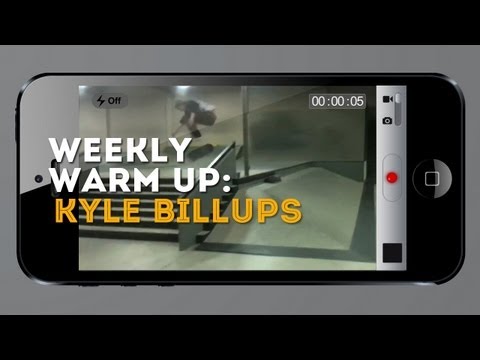 Nollie Heelflip Bs Lip at The Berrics - Kyle Billups | Weekly Warm-Up