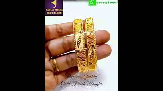 Everyday Bangles.... For Everyone At Sagunthala Jewellers, Mylapore At Offer One Gram D Finish