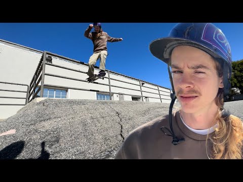 Andy Anderson Skates Santa Monica Raw & Uncut @NkaVidsSkateboarding