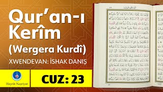 23. Cuz - İshak Danış, Wergera Kurdî Quran-I Kerîm