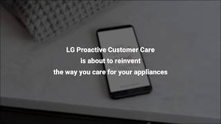 Lg Proactive Customer Care - Appliance Care Lg Usa