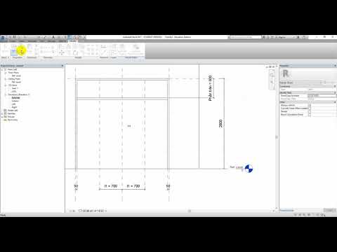 Tự học Revit Family Cánh Cửa Parameter Biến Đổi Phần 5