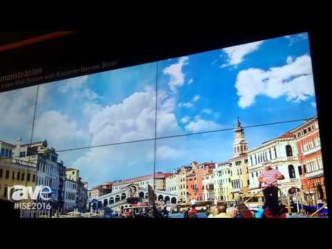 ISE 2016: Planar Demonstrates the Clarity Matrix LCD Video Wall System with Extreme-Narrow Bezel