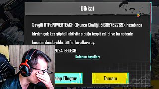 Nolur Yeter Gene Ban Yedi̇m Pubg Mobile
