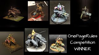 OnePageRules Winner Announcement