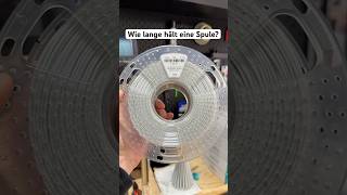 Wie Lange Hält Eine 1Kg Spule Filament?