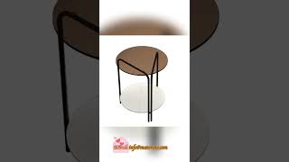 Matorino -2 Tier Round Coffee Table Gl, Modern Center Table For Living Room Home