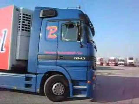 Mercedes Benz Actros 1836. Mercedes Actros 1843 Megaspace