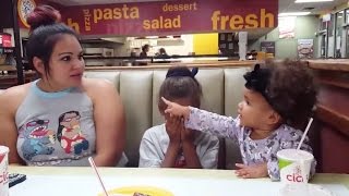 Little Girl Protects Older Sister Little Girl Protects Older Sister