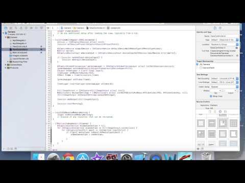 iOS Programming: Camera tutorial with Objective C and xcode 6