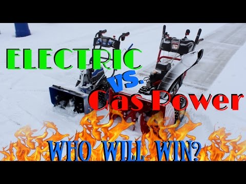 Battery Vs. Gas Powered Snow Blowers, Which Should You Buy?