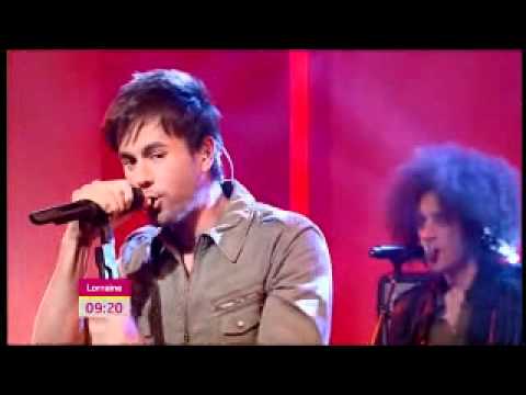 Enrique Iglesias TONIGHT (Im Lovin You) LIVE Lorraine 2011