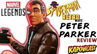 MARVEL LEGENDS SPIDER-MAN RETRO WAVE PETER PARKER REVIEW