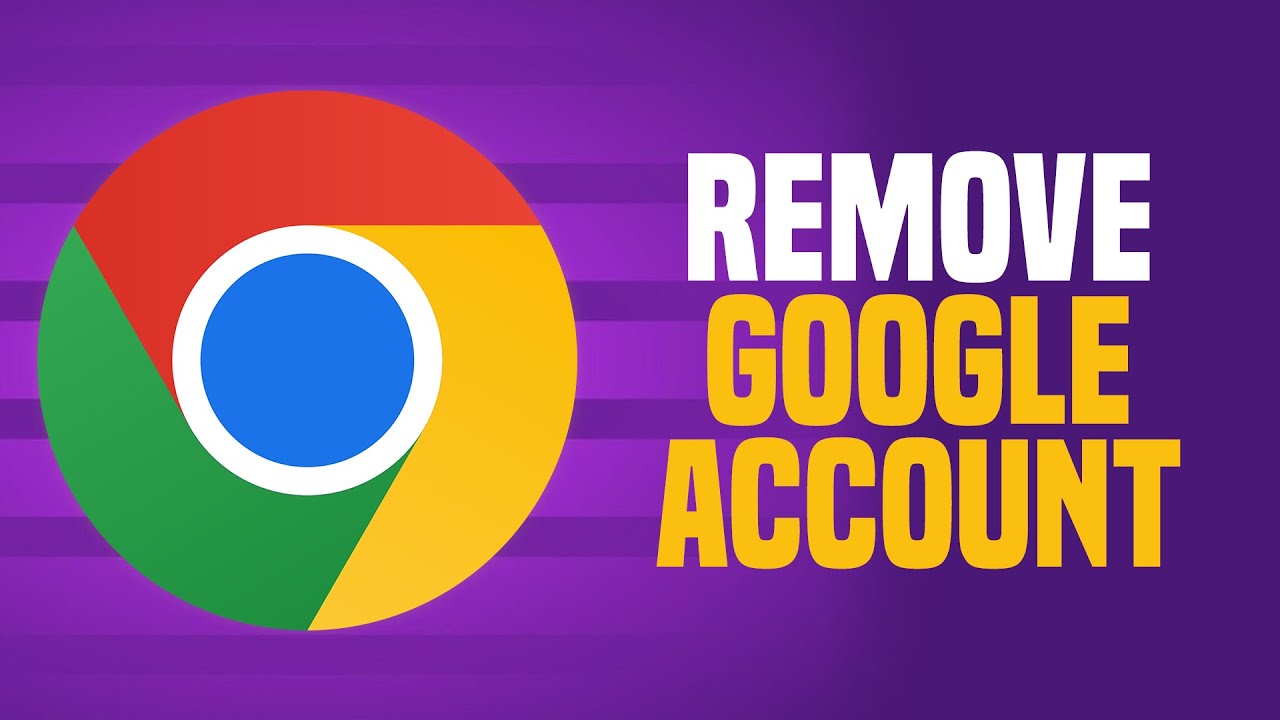 How To Remove Google Account On Google Chrome (EASY!) How To Remove Google Account On Google Chrome (EASY!)