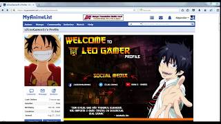 Analisando o MyAnimeList do Leo Gamer