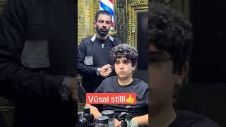 Sumqayıtlı İzləyici Vüsal Stili Saç Düzümü Etdirdi