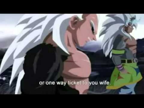 Dragon Ball AF Goku and Vegeta attack as Super Saiyan 5 Eng...