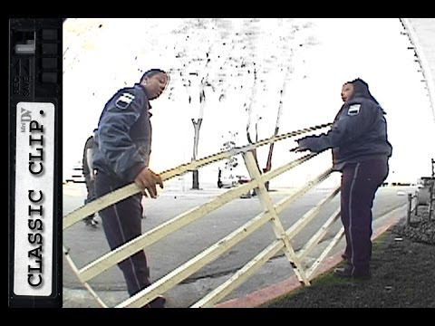 Lady Security Guards Vs. Skateboarders