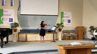 Jean Baptiste Accolay- Concerto No.1 In A Minor - Armita Komaei - 16 July 2020