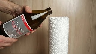 What will happen if you pour the acetone on the foam plastic balls What will happen if you pour the acetone on the foam plastic balls