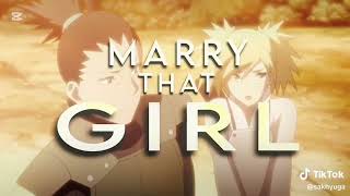 Shikamaru Nara And Temari Sabakuno Edit Tiktok Compilation Shikatema Edit Naruto