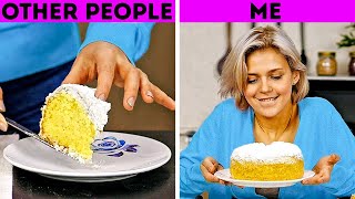 OTHER PEOPLE VS ME || 33 RELATABLE SITUATIONS