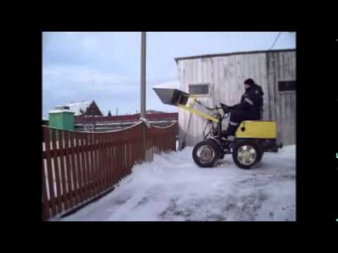 Самодельные минипогрузчик Самодельные минипогрузчик