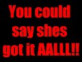 AC/DC Whole Lotta Rosie Lyrics video