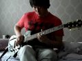 Death cover Practice-Trapped In A Corner (live in LA ver) without BGM BC Rich Mocking Bird.AVI