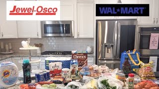 $380 Walmart and Jewel Grocery Haul // Keto & Low Carb Friendly //January 2019