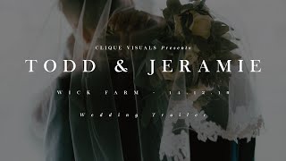 Todd and Jeramie // Wick Farm // 14.12.19 // Wedding Trailer