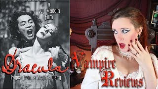 Vampire Reviews: Dracula, Pages from a Virgin's Diary
