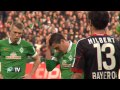 Freistoßgott Junuzovic I SV Werder Bremen - Bayer 04 Leverkusen