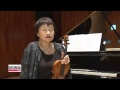 Korea's classical music legend Chung Kyung wha tells her nearly 50 yrs of global music career